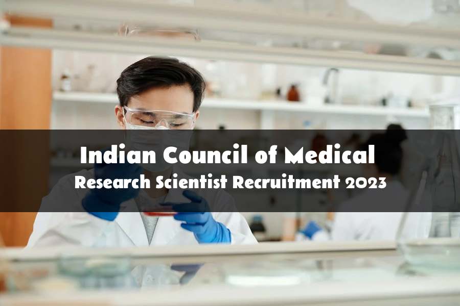 indian council medical research recruitment