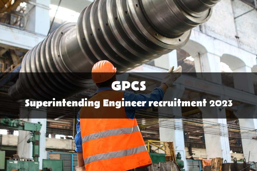 Superintending Engineer Recruitment At Government Of Puducherry Chief Secretariat 2023 